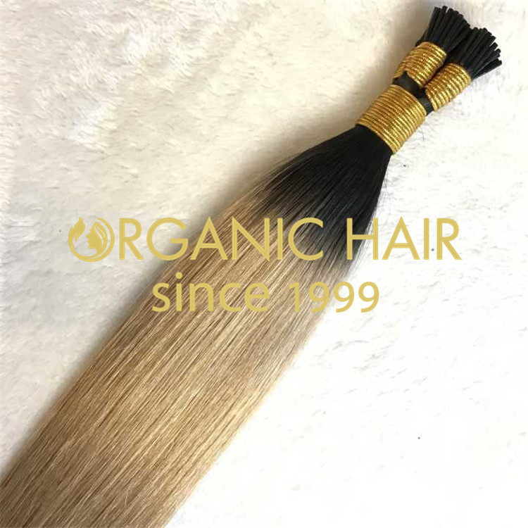 T color i tip hair extensions H78
